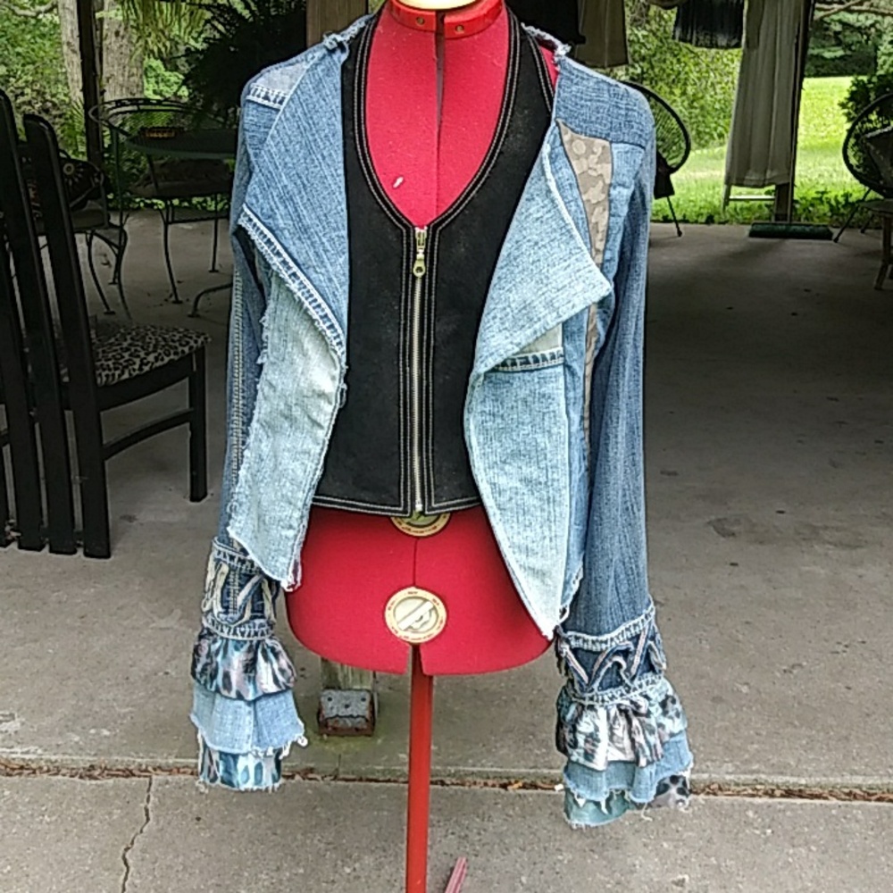 Handmade Denim Jean Jacket